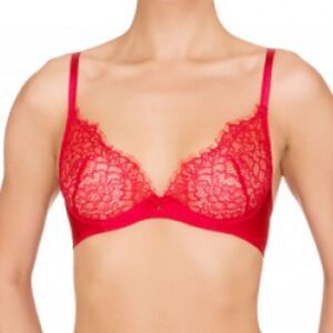 Lauma Lingerie Constance underwire red bra NWT